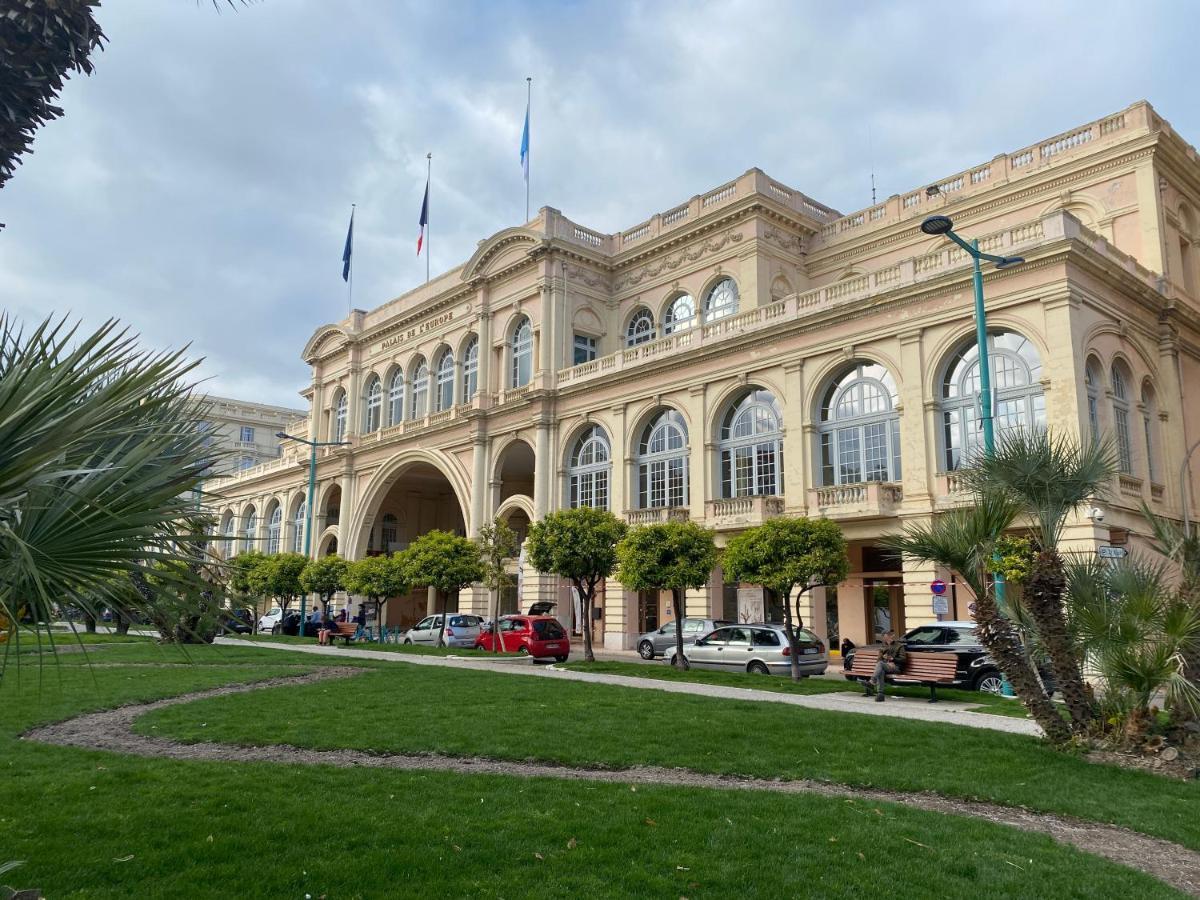 Bioves En Duplex-Climatisation-Centre Ville-Plage Menton Exteriör bild