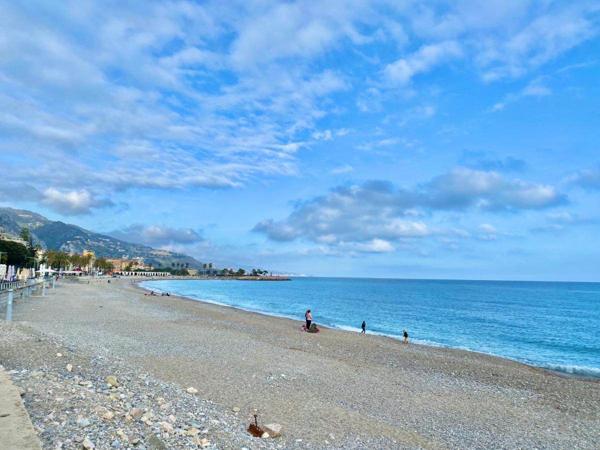 Bioves En Duplex-Climatisation-Centre Ville-Plage Menton Exteriör bild